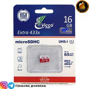 کارت حافظه مموری VICCO 16GB MICRO 433x